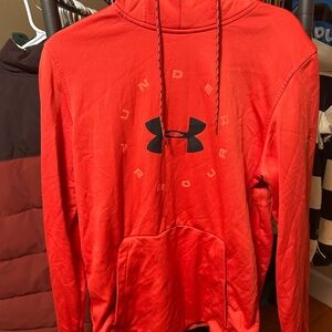 Under Armour Men's Orange Hoodie